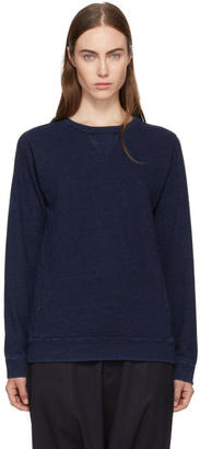 Blue Blue Japan Indigo Yarn-Dyed Sweatshirt