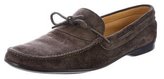 Thumbnail for your product : Hermes Amico Suede Moccasins