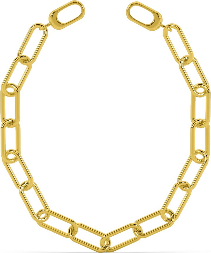 Oni Fine Jewelry Bold Clip Anklet - Gold