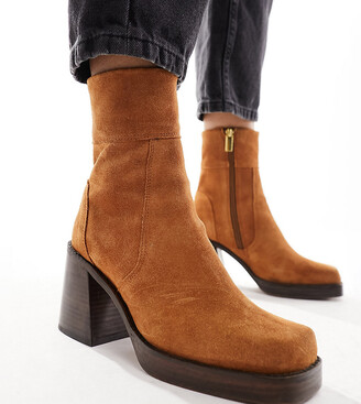 ASOS DESIGN Brown Women's Boots | Shop the world's largest collection of  fashion | ShopStyle