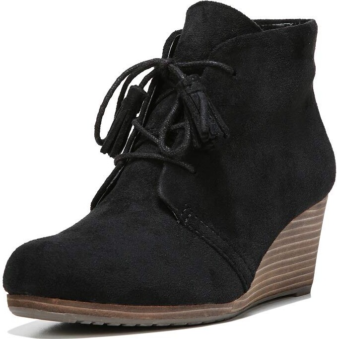 dr scholls darcy wedge bootie