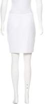 Thumbnail for your product : Rebecca Minkoff Leather-Trimmed Mini Skirt