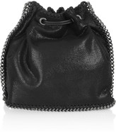 Thumbnail for your product : Stella McCartney The Falabella faux brushed-leather bucket bag