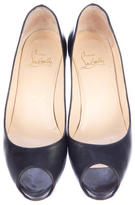 Thumbnail for your product : Christian Louboutin Peep-Toe Pumps