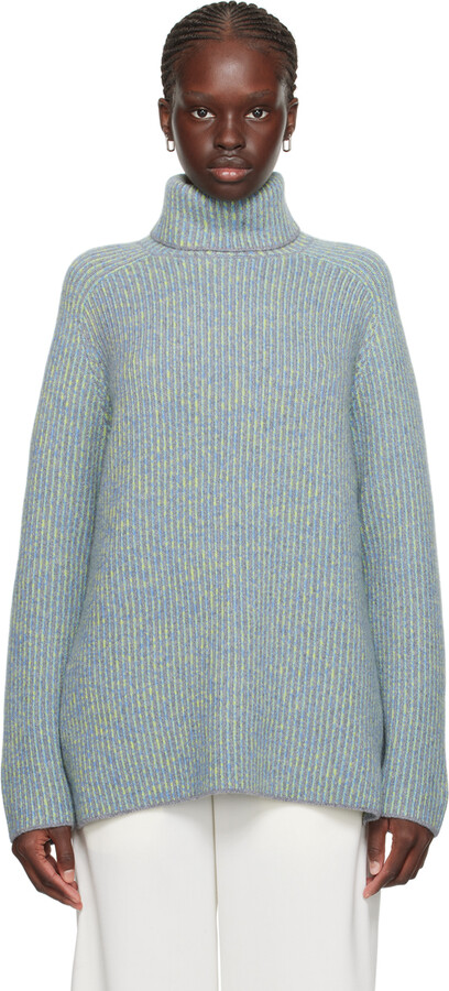 Women's Grey Turtleneck Sweaters