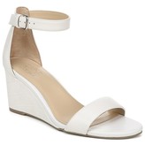 naturalizer white wedge sandals