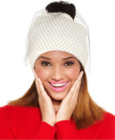 Thumbnail for your product : Betsey Johnson Veil Beanie