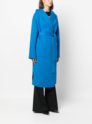 Diane von Furstenberg Felted Wool Long Coat