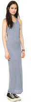 Thumbnail for your product : Monrow Ash Heather Jersey Bandeau Maxi Dress