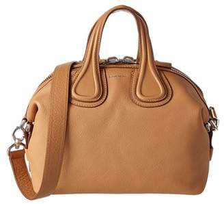Givenchy Nightingale Small Leather Satchel.