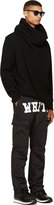 Thumbnail for your product : Off-White Black Logo Print Military Cargo Pants