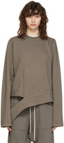 Thumbnail for your product : Rick Owens Brown Creatch Sweashirt