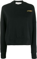 Thumbnail for your product : Golden Goose Chest Logo Boxy Sweatshirt