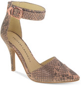 Thumbnail for your product : Chinese Laundry Solitare Two Piece Ankle Strap Pumps