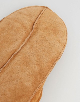 Vila Real Leather Mittens