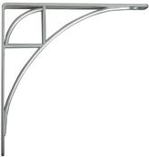 Thumbnail for your product : Knape & Vogt Oak Park 7.75 in. L x 0.75 in. W Satin Nickel 100 lb. Decorative Shelf Bracket