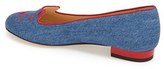 Thumbnail for your product : Charlotte Olympia Denim 'Kitty' Flat (Women)