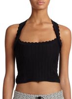 Thumbnail for your product : Nanette Lepore Enchantress Knit Cropped Top