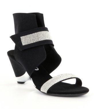 Onex Celebrity Rhinestone Ankle Strap Dress Sandals