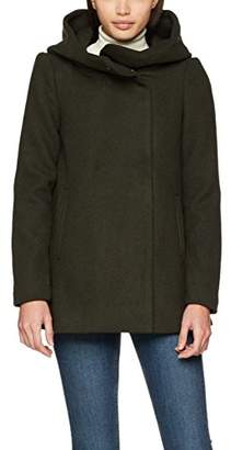 Vero Moda Women's Vmcollar Wool Jacket Noos Trenchcoat Long Sleeve Coat,(Manufacturer size: X-Small)
