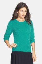 Thumbnail for your product : Fever Eyelash Knit Crewneck Sweater
