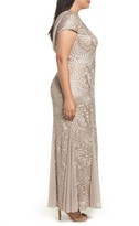 Thumbnail for your product : Alex Evenings Plus Size Women's Cowl Back Embroidered Lace Gown