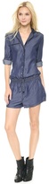 Thumbnail for your product : Blank Chambray Pajama Romper