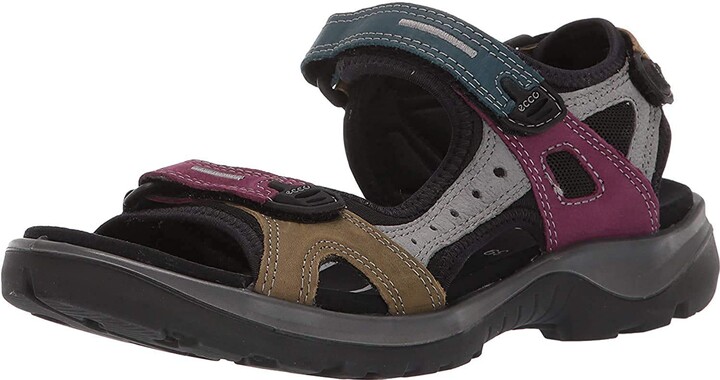 ecco ladies walking sandals