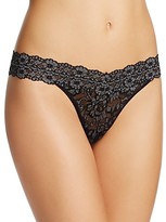 Thumbnail for your product : Hanky Panky Cross-Dyed Signature Lace Original-Rise Thong