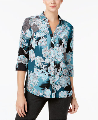 Charter Club Two-Pocket Blouse, Created for Macy's