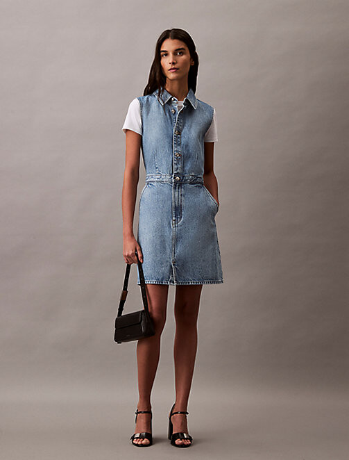 Shoulder Denim Shirt Dress Denim Dresses Boohoo Denim Button Up