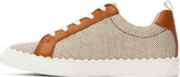 Thumbnail for your product : Chloé Kids Brown Lauren Sneakers