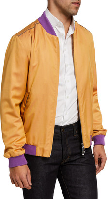 Stefano Ricci Men's Cashmere/Silk Zip-Front Sport Jacket