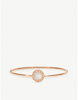 Thumbnail for your product : Bvlgari 18ct rose-gold and mother-of-pearl bangle