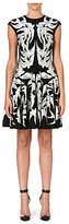 Thumbnail for your product : Alexander McQueen Swallows jacquard-knit dress