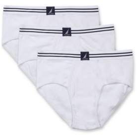 Nautica Cotton Fly Front Brief- Set of Three