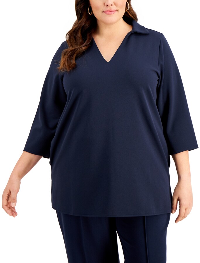 Plus Size Tunics | Shop the world's largest collection of fashion 