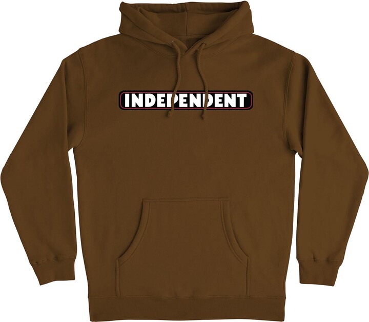 Independent Pullover Hooded Heavyweight Sweatshirt Bar Logo Skate Sweatshirt