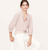 Thumbnail for your product : LOFT Shirred Blouse