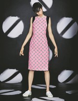 Thumbnail for your product : Giles Pink Screw Print Dress