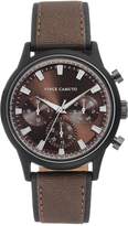 Thumbnail for your product : Vince Camuto Men's Faux Leather Strap Watch, 43mm