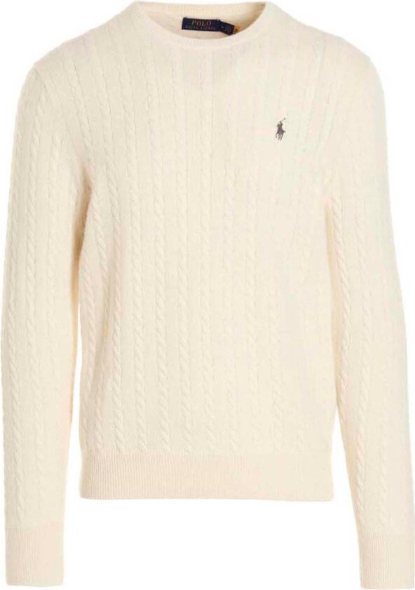 Polo Ralph Lauren Men's White Sweaters | ShopStyle