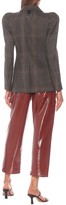Thumbnail for your product : Tibi Checked wool-blend blazer