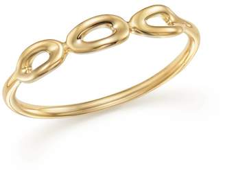 Ippolita 18K Yellow Gold Cherish Mini Triple Link Midi Ring