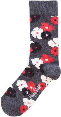 Happy Socks Kimono Floral Sock