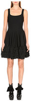 Thumbnail for your product : Alexander McQueen Ruffled-hem knitted dress