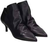 Thumbnail for your product : Strategia Black Leather Pumps