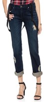 Thumbnail for your product : James Jeans Buddy Boyfriend Suspender Jeans