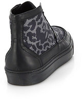 Thumbnail for your product : McQ Chris Leopard Chukka Boots