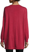 Thumbnail for your product : Eileen Fisher Merino Jersey Long Tunic, Plus Size